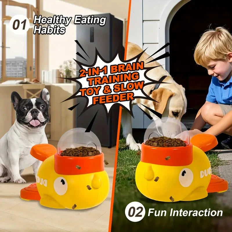 2-in-1 Interactive IQ Toy for Cats & Dogs
